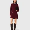 2-in-1 knit mini dress 2-in-1 knit mini dress