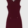 2-in-1 knit mini dress 2-in-1 knit mini dress