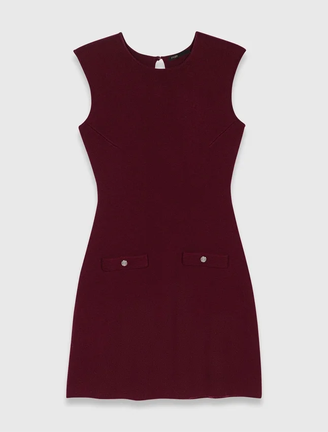 2-in-1 knit mini dress 2-in-1 knit mini dress