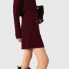 2-in-1 knit mini dress 2-in-1 knit mini dress