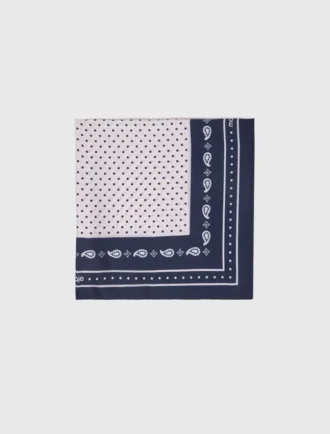 60×60 silk print bandana