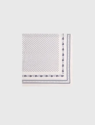 90×90 printed silk scarf