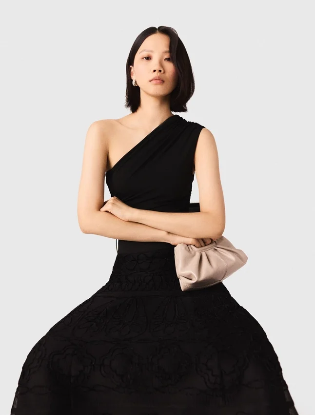 Asymmetric bodysuit Asymmetric bodysuit