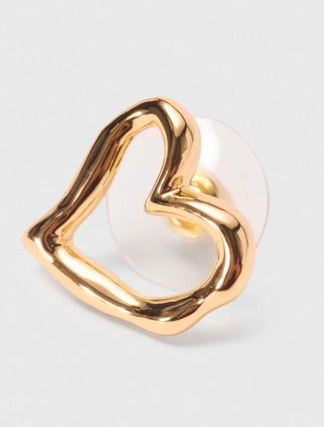 Asymmetric heart earrings Asymmetric heart earrings