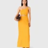 Asymmetrical linen-blend dress Asymmetrical linen-blend dress