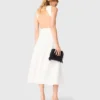 Backless midi dress