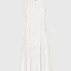 Backless midi dress
