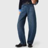 Balloon jeans with martingale Balloon jeans with martingale
