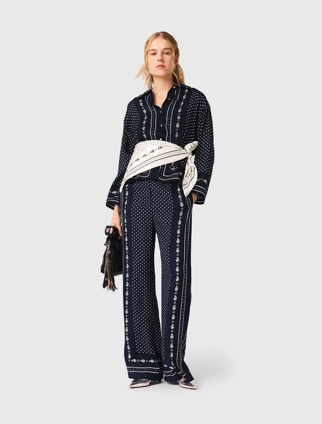 Bandana print pants Bandana print pants