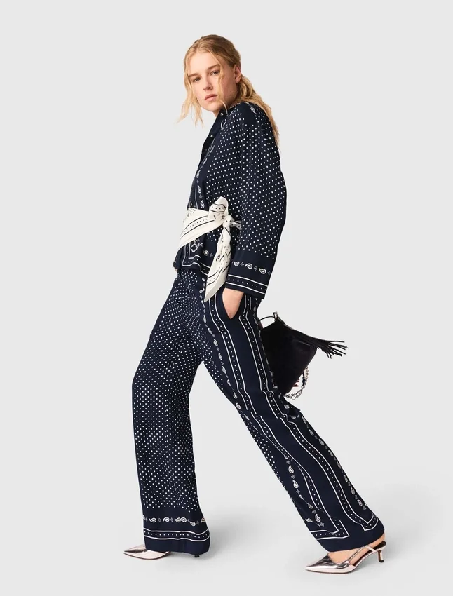 Bandana print pants Bandana print pants