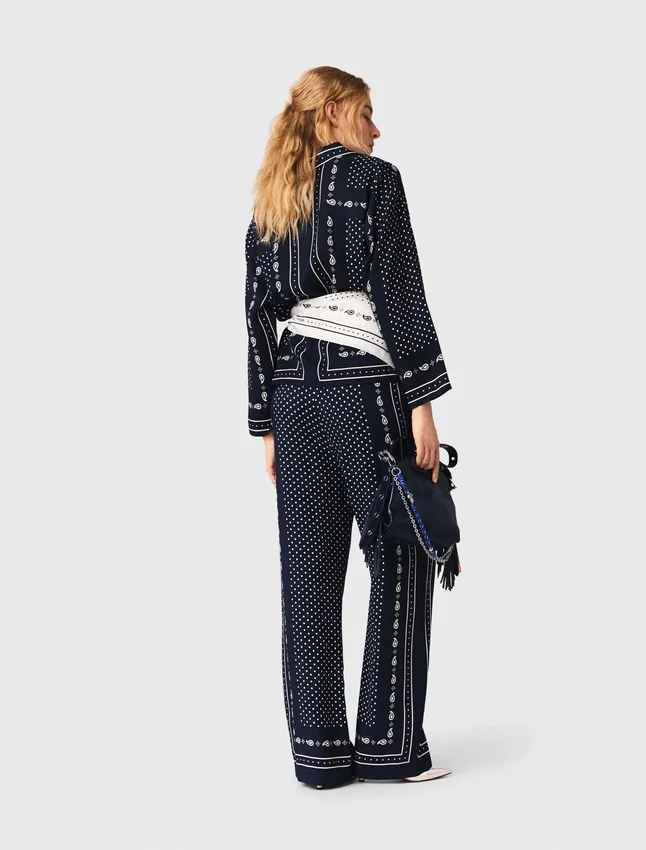 Bandana print pants Bandana print pants