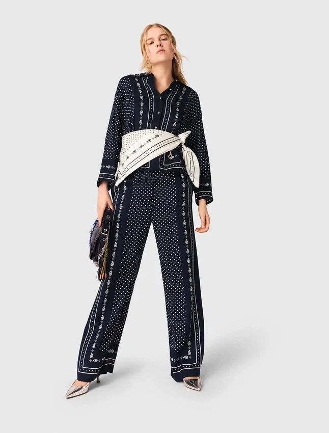 Bandana print pants Bandana print pants