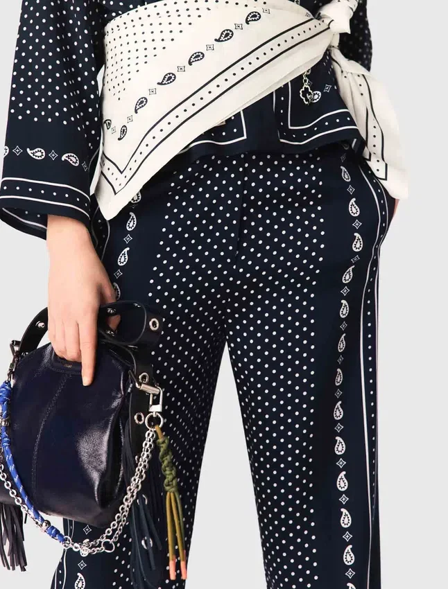 Bandana print pants Bandana print pants
