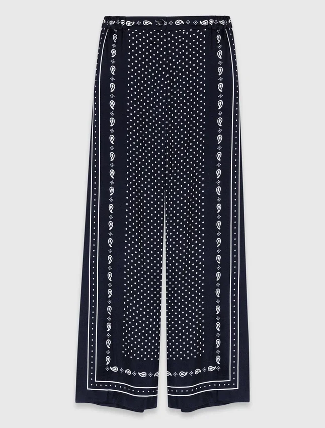 Bandana print pants Bandana print pants