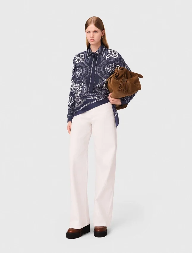 Bandana printed blouse Bandana printed blouse