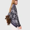 Bandana printed blouse Bandana printed blouse