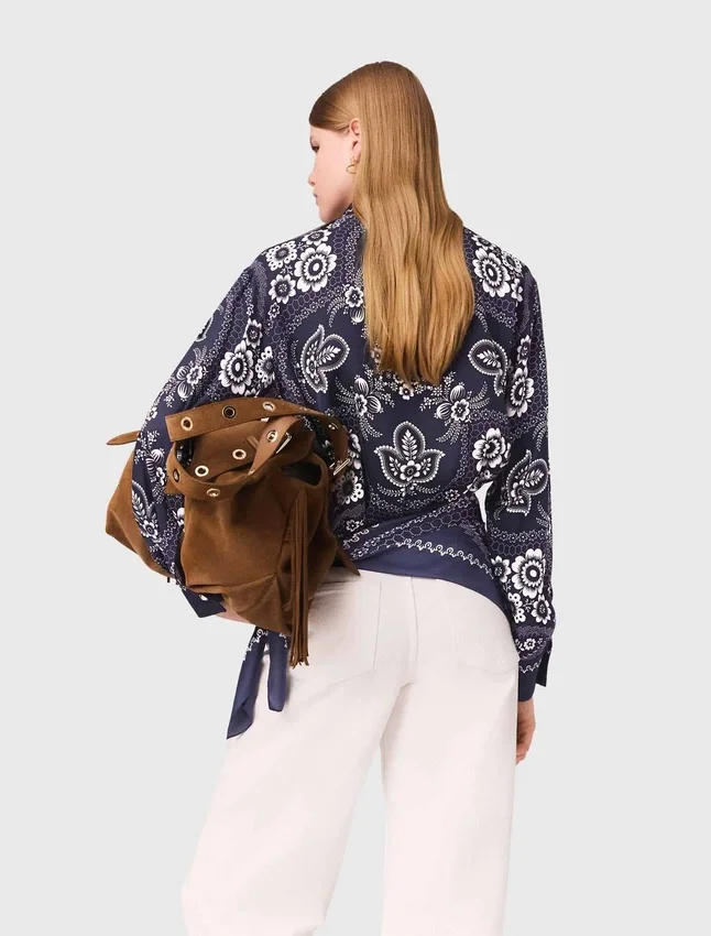 Bandana printed blouse Bandana printed blouse