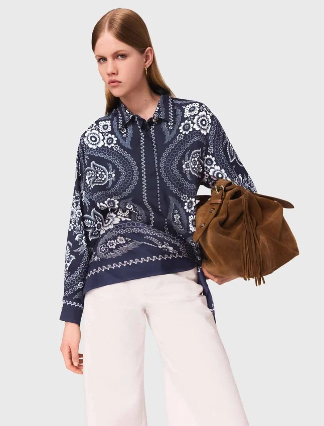 Bandana printed blouse Bandana printed blouse