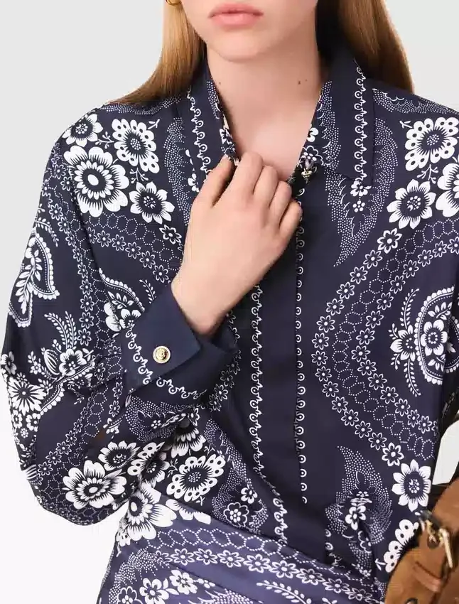 Bandana printed blouse Bandana printed blouse