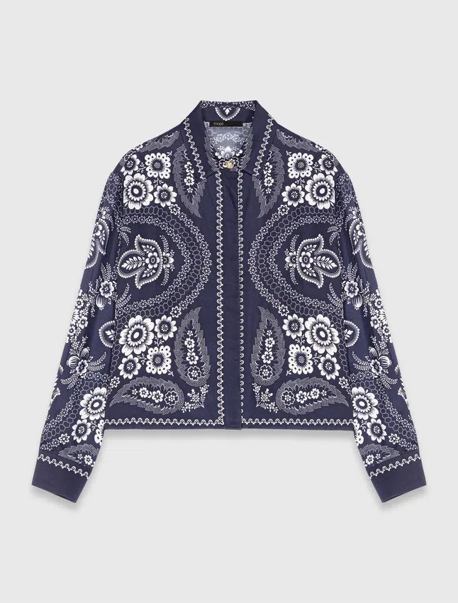 Bandana printed blouse Bandana printed blouse