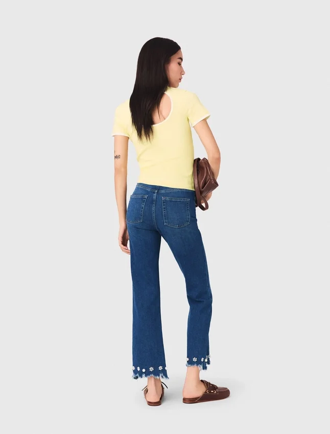 Beaded bootcut jeans Beaded bootcut jeans