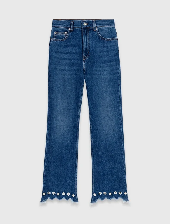 Beaded bootcut jeans Beaded bootcut jeans