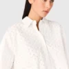 Beaded cropped shirt Beaded cropped shirt