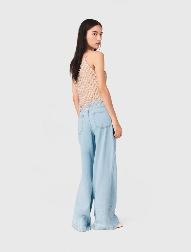 Beaded top with lining Beaded top with lining