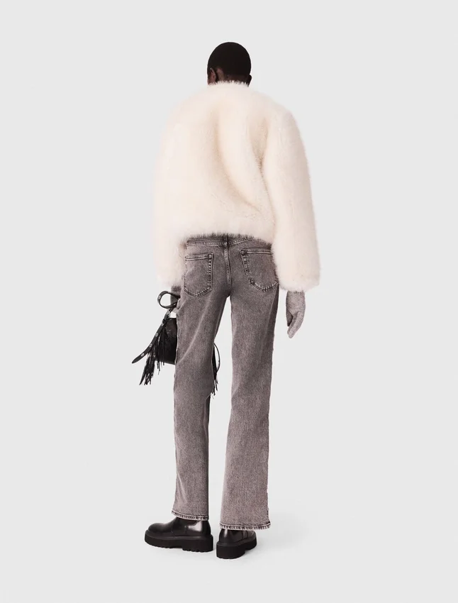 Beaded wide-leg jeans Beaded wide-leg jeans