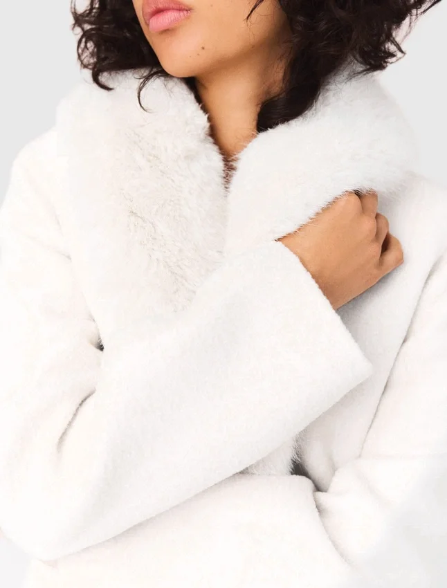 Belted short coat Belted short coat