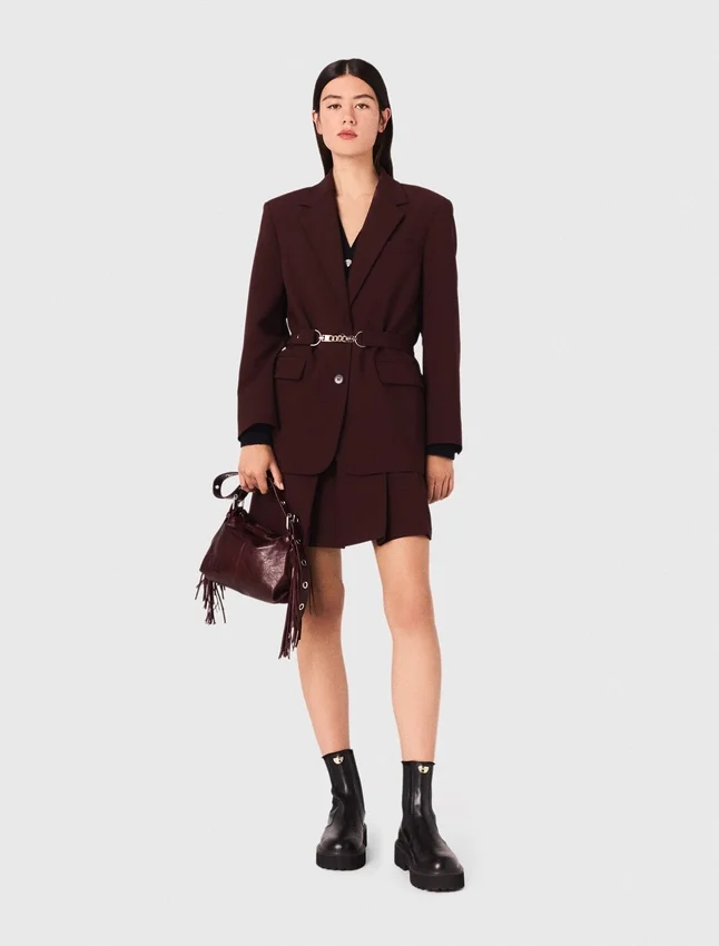 Belted suit jacket Belted suit jacket