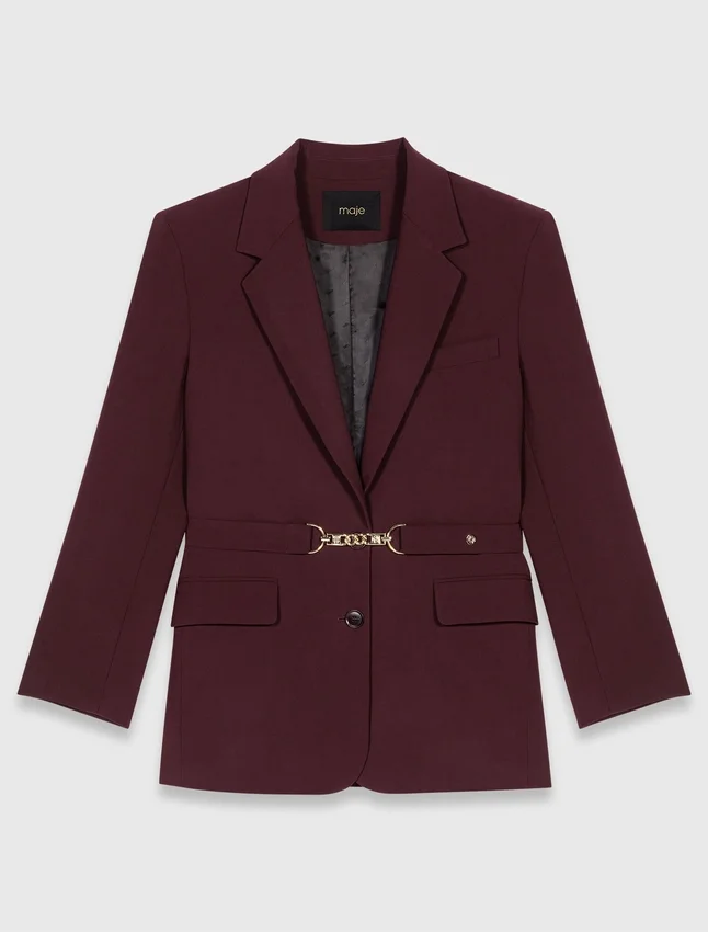 Belted suit jacket Belted suit jacket