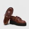Boat shoes with chunky sole