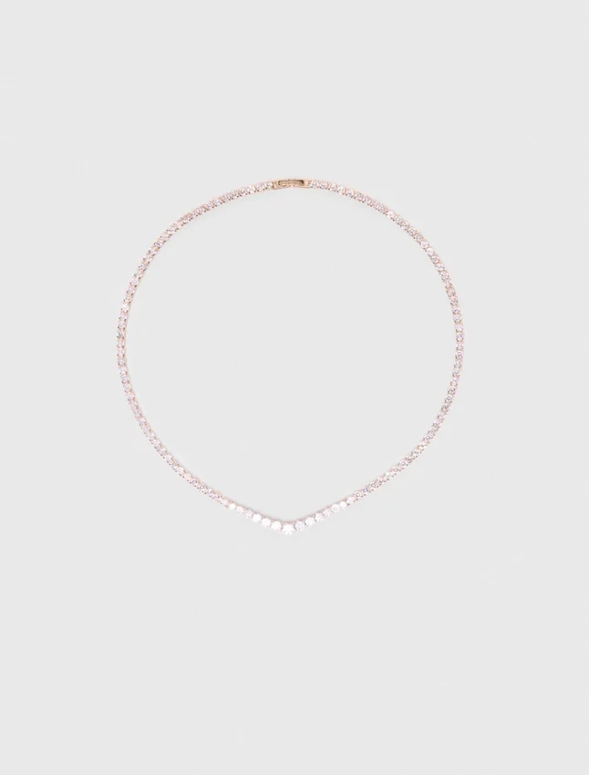 Cascade diamanté necklace Cascade diamanté necklace