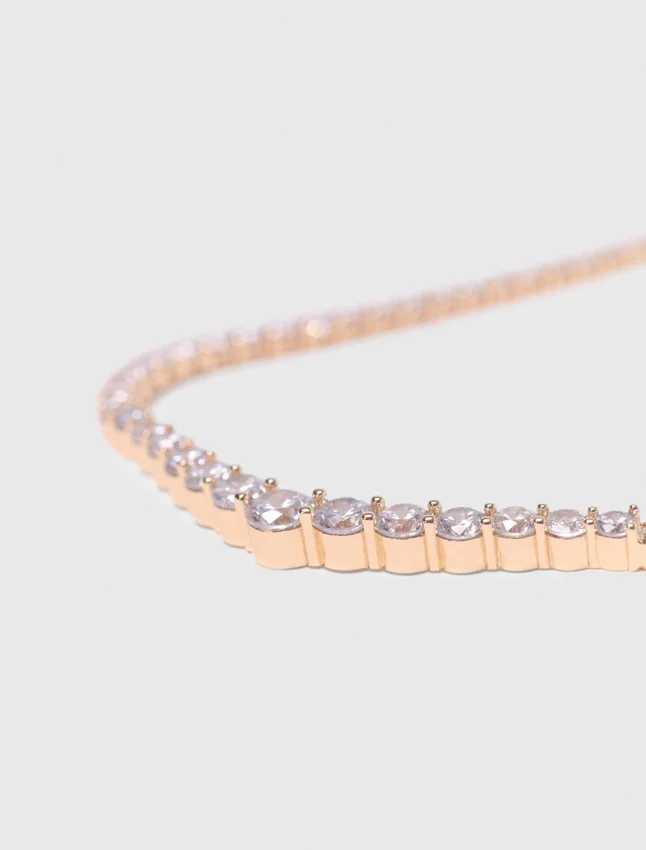 Cascade diamanté necklace Cascade diamanté necklace