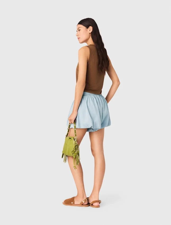 Chambray balloon skort Chambray balloon skort