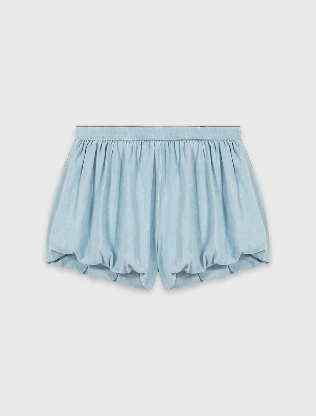 Chambray balloon skort Chambray balloon skort