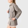 Checked bomber jacket Checked bomber jacket