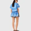Contrast collar printed shirt Contrast collar printed shirt