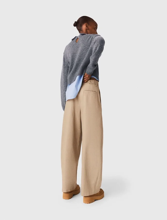Cotton balloon trousers Cotton balloon trousers