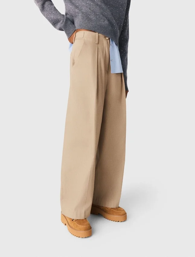 Cotton balloon trousers Cotton balloon trousers