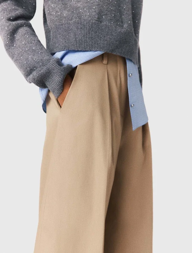 Cotton balloon trousers Cotton balloon trousers