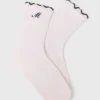 Cotton pointelle socks