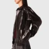 Crackled faux leather jacket Crackled faux leather jacket