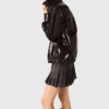 Crackled faux leather jacket Crackled faux leather jacket