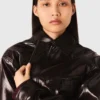 Crackled faux leather jacket Crackled faux leather jacket