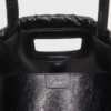 Crackled leather M Tote bag