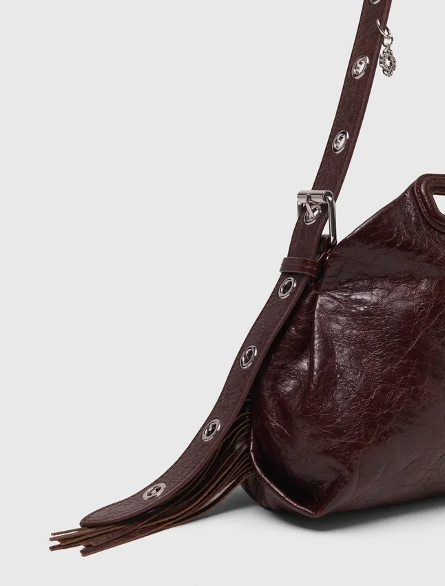 Crackled leather Miss M bag Crackled leather Miss M bag