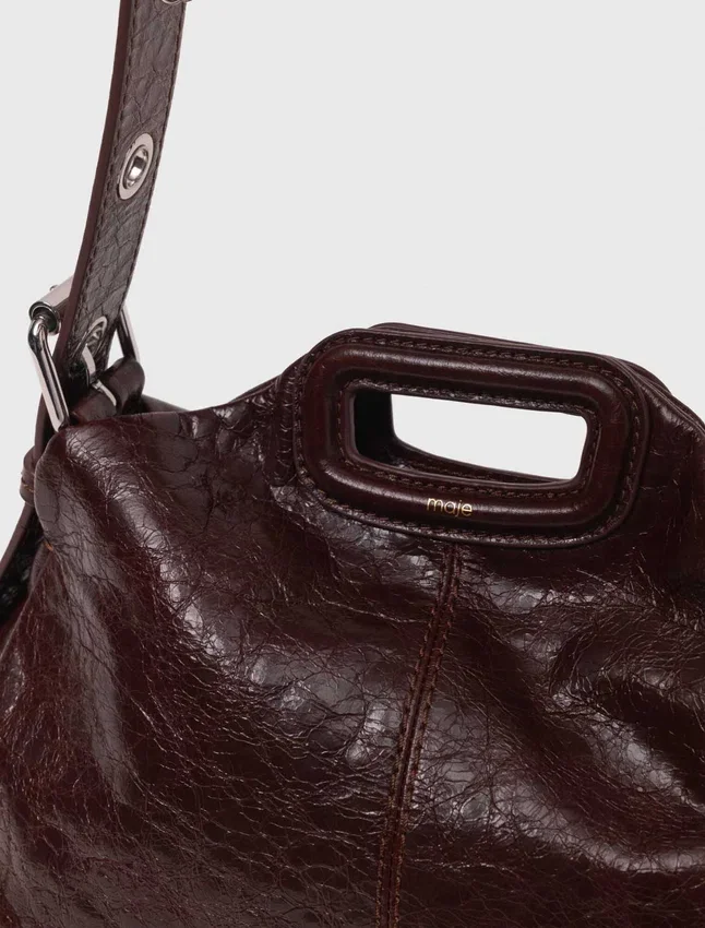 Crackled leather Miss M bag Crackled leather Miss M bag