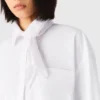 Crochet collar shirt Crochet collar shirt